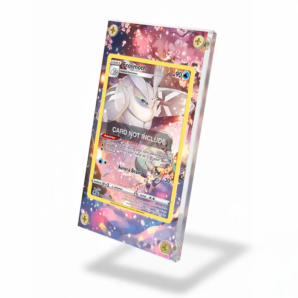 Frosmoth TG 04 Astral Radiance Extended Art Display Cases - Screws Case - Side View