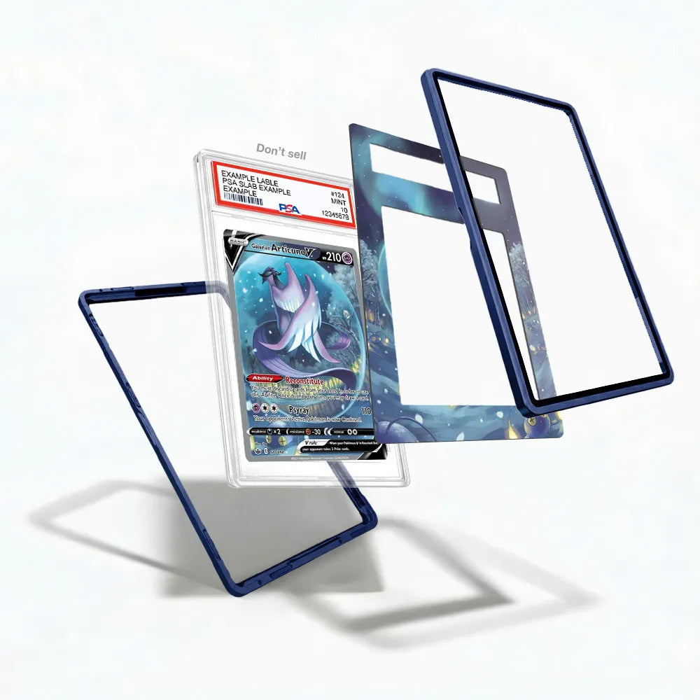 Galarian Articuno V 170-198 SIR SAR Extended Art Display Cases - PSA Slab Case - Detail View