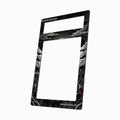 Galarian Moltres V 177-198 Chilling Reign Pokemon Cards Custom Art Display Cases - PSA Metal Art Only - Side View