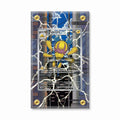 Galvantula 117-086 White Flare Pokemon Cards Extended Art Display Cases - Screws Case - Front View