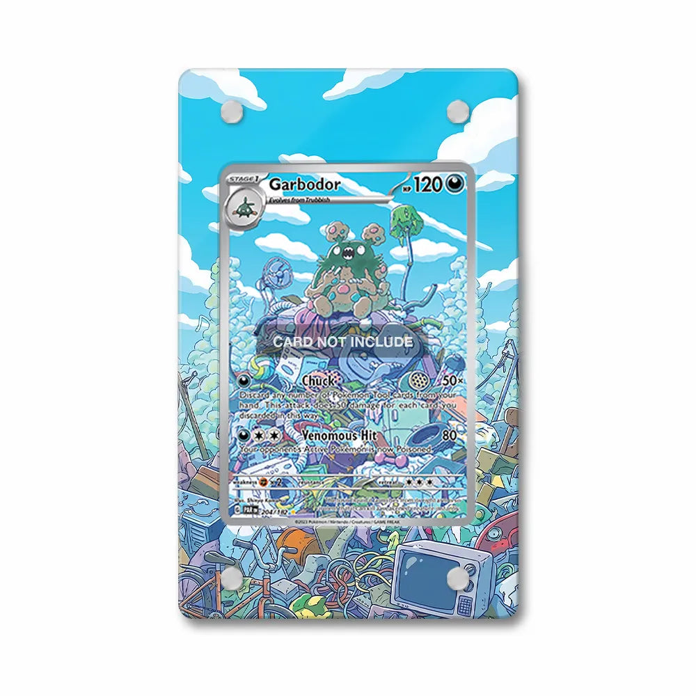 Garbodor 204-182 IR AR Paradox Rift Extended Art Display Cases - Magnetic Case - Front View