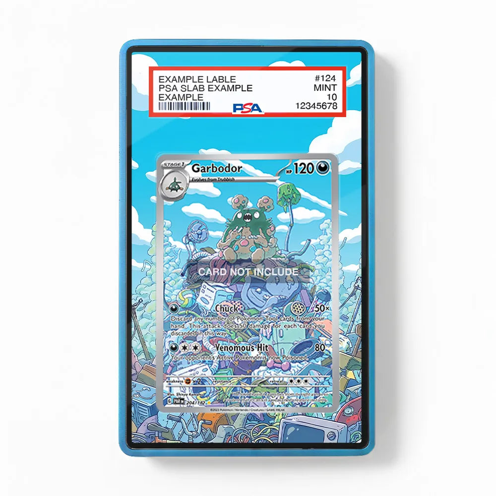 Garbodor 204-182 IR AR Paradox Rift Extended Art Display Cases - PSA Slab Case - Front View
