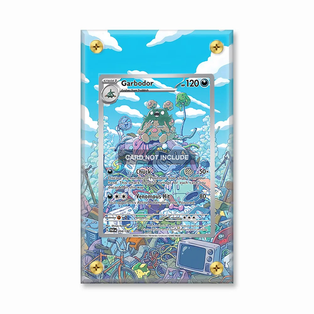 Garbodor 204-182 IR AR Paradox Rift Extended Art Display Cases - Screws Case - Front View