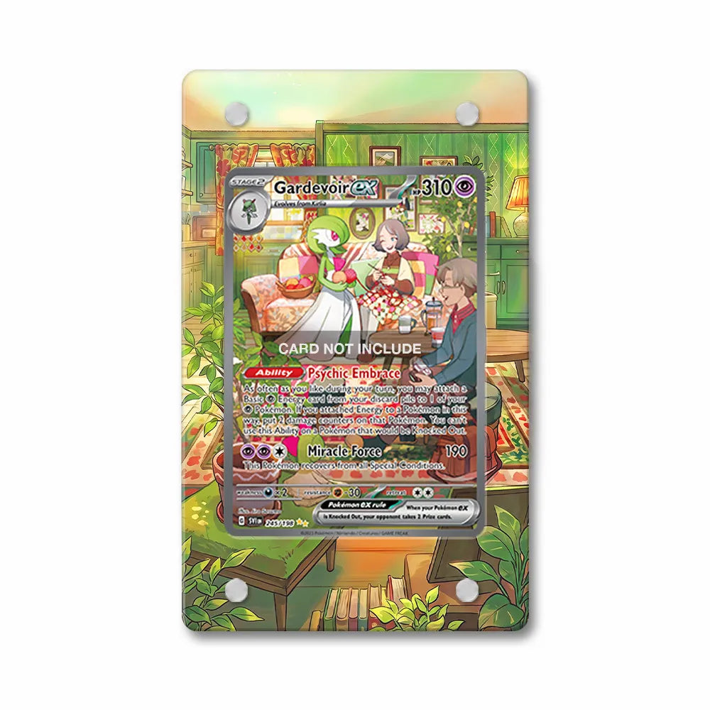 Gardevoir ex 245-198 SIR SAR Scarlet & Violet Base Set Extended Art Display Cases - Magnetic Case - Front View