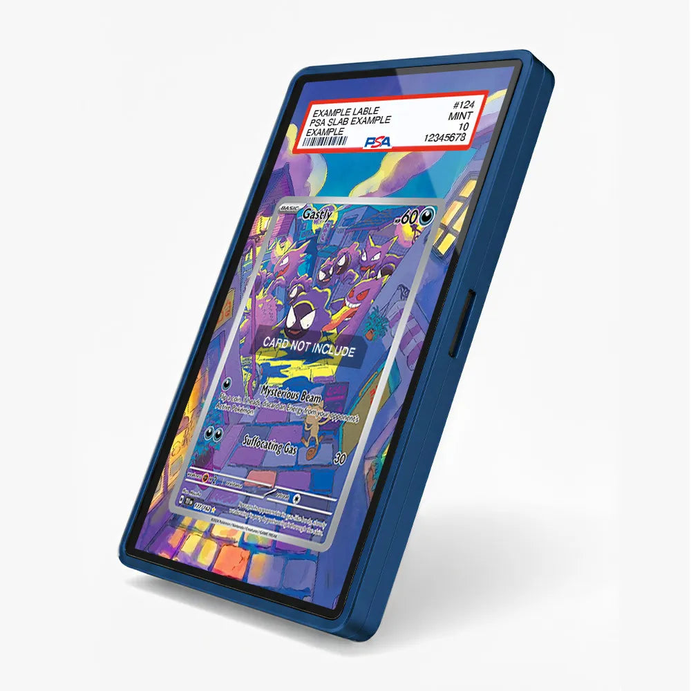 Gastly 177-162 IR AR Temporal Forces Extended Art Display Cases - PSA Slab Case - Side View