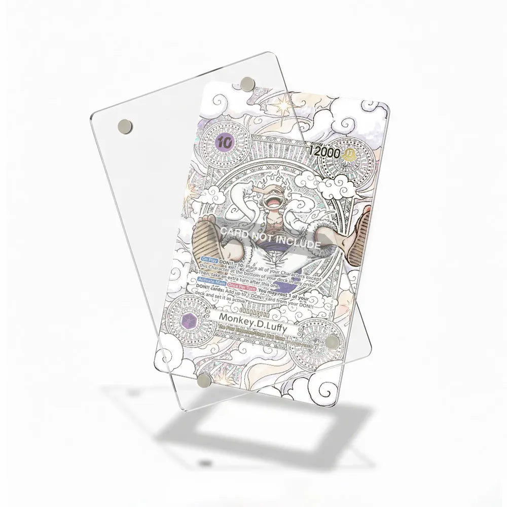 Luffy Gear Five OP05-119 A The Sun God Nika Extended Art Display Cases - Magnetic Case - Detail View