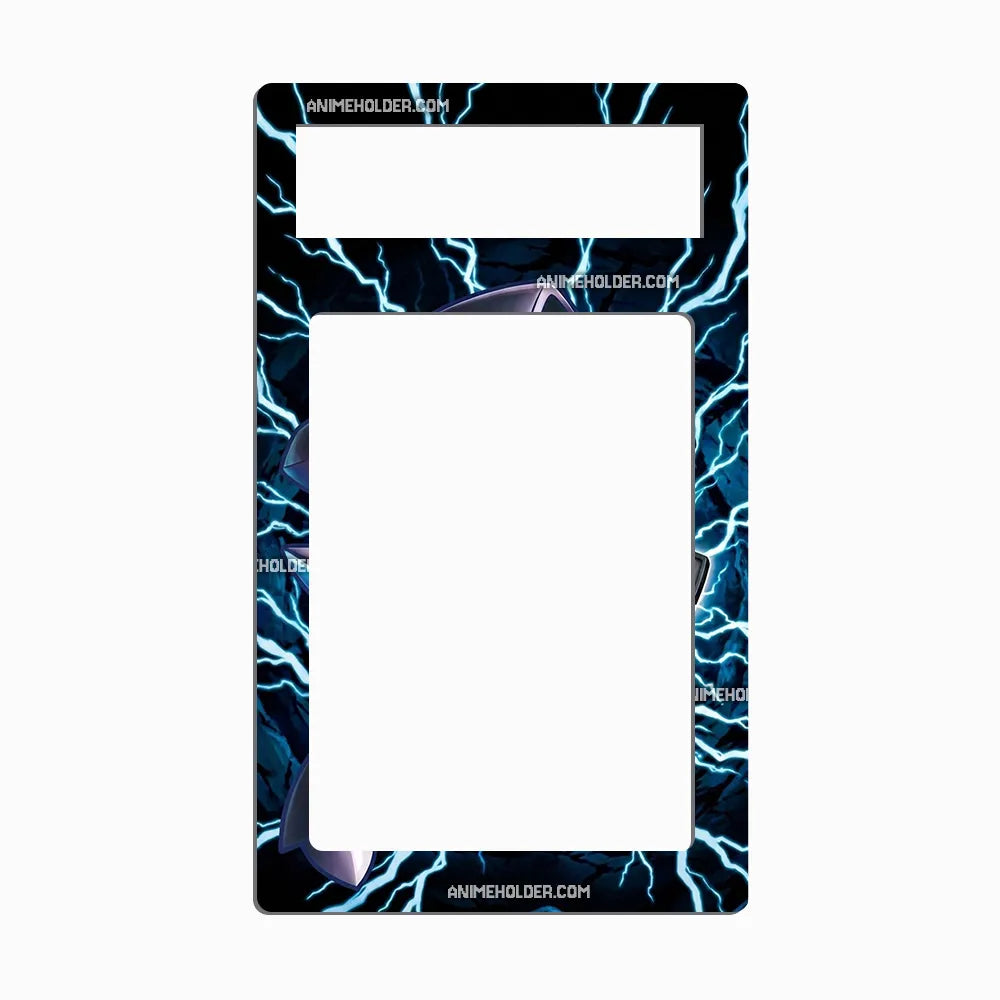 Genesect EX 027-101 Plasma Blast Extended Art Display Cases - PSA Metal Art Only - Front View