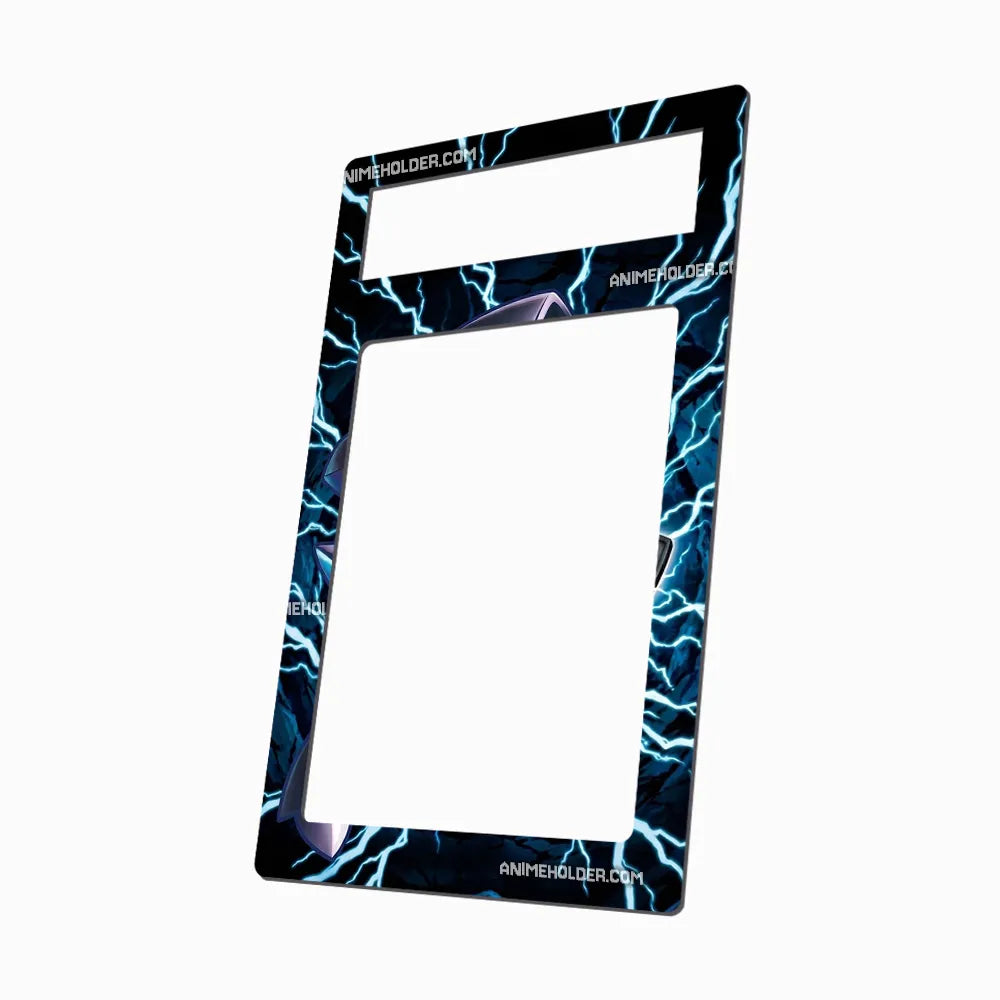 Genesect EX 027-101 Plasma Blast Pokemon Cards Custom Art Display Cases - PSA Metal Art Only - Side View
