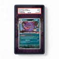 Gengar 050-088 Rare POR Extended Art Display Cases - PSA Slab Case - Front View