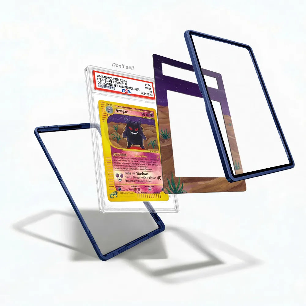 Gengar 11-18 Evolve Extended Art Display Cases - PSA Slab Case - Detail View