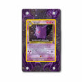 Gengar 5-102 Base Set Pokemon Cards Custom Art Display Cases - Magnetic Case - Front View