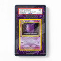 Gengar 5-102 Base Set Pokemon Cards Custom Art Display Cases - PSA Slab Case - Front View