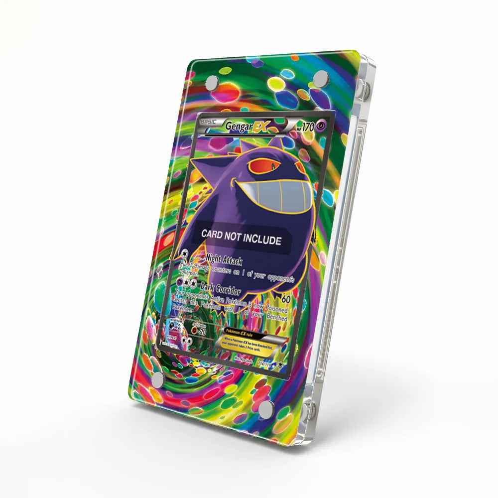 Gengar EX 114-119 XY Phantom Forces Extended Art Display Cases - Magnetic Case - Side View