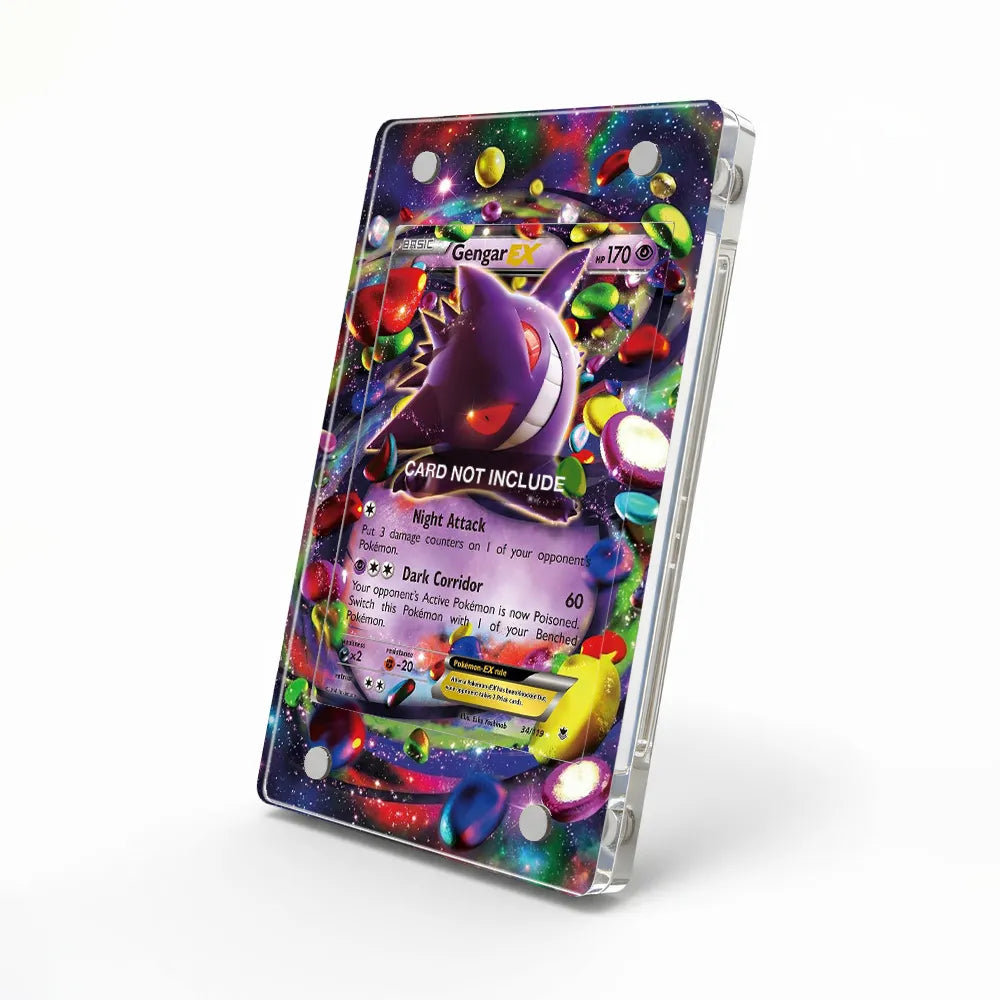 Gengar EX 34-119 Phantom Forces Extended Art Display Cases - Magnetic Case - Side View