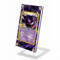 Gengar Prime 94-102 30th Anniversary Pokemon Cards Custom Art Display Cases - Screws Case - Side View