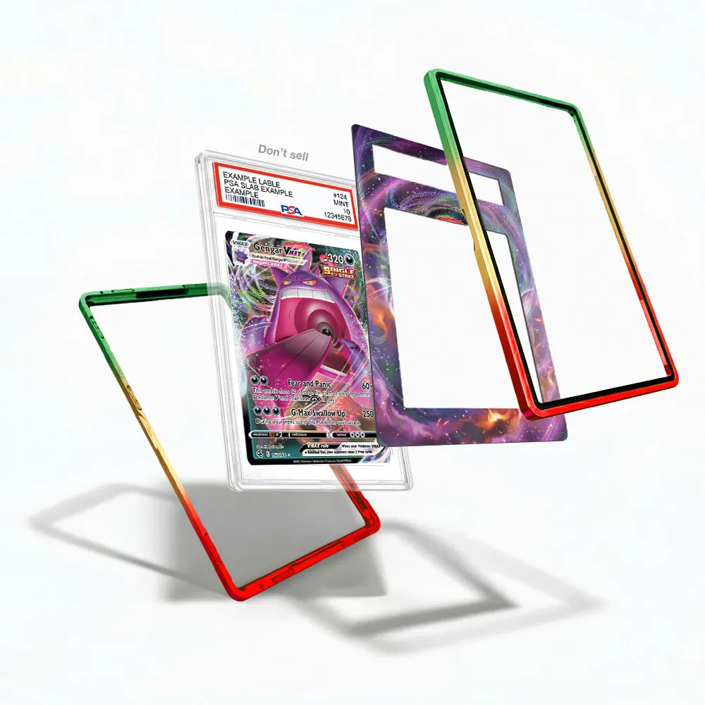 Gengar VMAX 157-264 Fusion Strike Extended Art Display Cases - PSA Slab Case - Detail View
