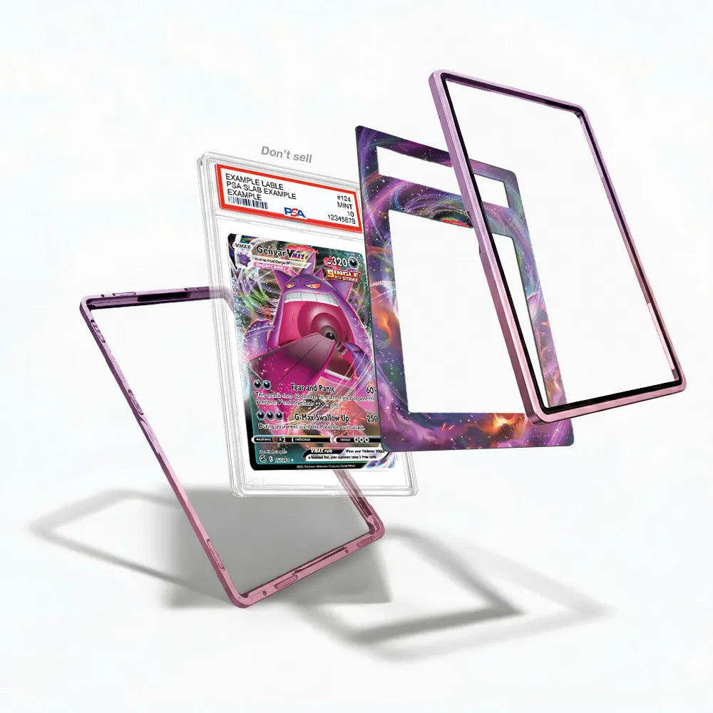 Gengar VMAX 157-264 Fusion Strike Extended Art Display Cases - PSA Slab Case - Detail View