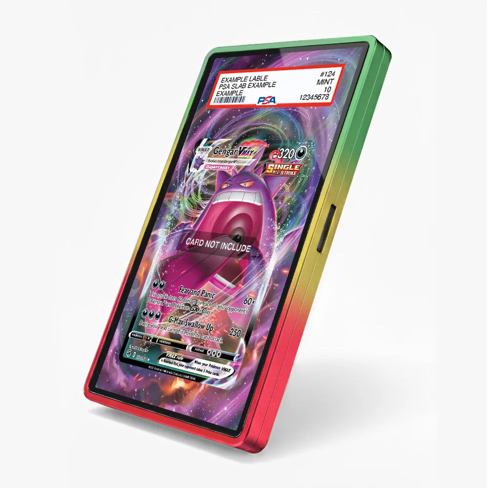 Gengar VMAX 157-264 Fusion Strike Extended Art Display Cases - PSA Slab Case - Side View