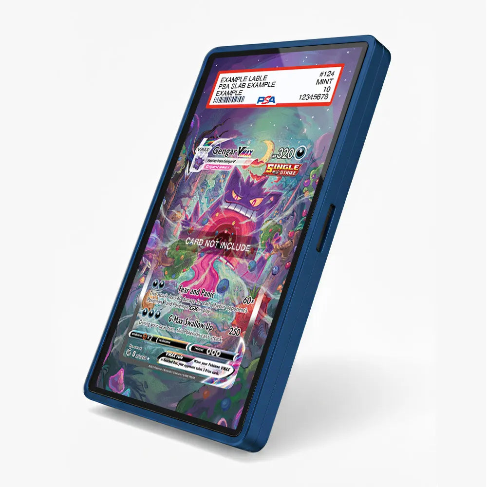 Gengar VMAX 271-264 Fusion Strike Extended Art Display Cases - PSA Slab Case - Side View