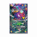 Gengar ex 154-128 30th Anniversary Celebrations Pokemon Cards Custom Art Display Cases - Screws Case - Front View