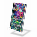 Gengar ex 154-128 30th Anniversary Celebrations Pokemon Cards Custom Art Display Cases - Screws Case - Side View