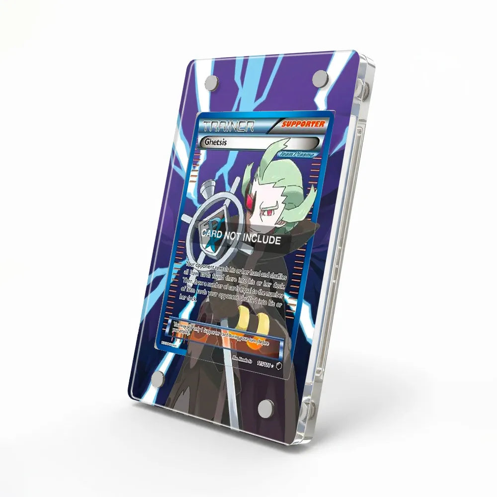 Ghetsis 123-XY-P Promo Extended Art Display Cases - Magnetic Case - Side View