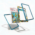 Gholdengo ex 164-131 Prismatic Evolutions Extended Art Display Cases - PSA Slab Case - Detail View