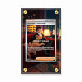 Giovanni's Charisma 204-165 SIR SAR Pokemon 151 Extended Art Display Cases - Screws Case - Front View