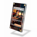 Giovanni's Charisma 204-165 SIR SAR Pokemon 151 Extended Art Display Cases - Screws Case - Side View