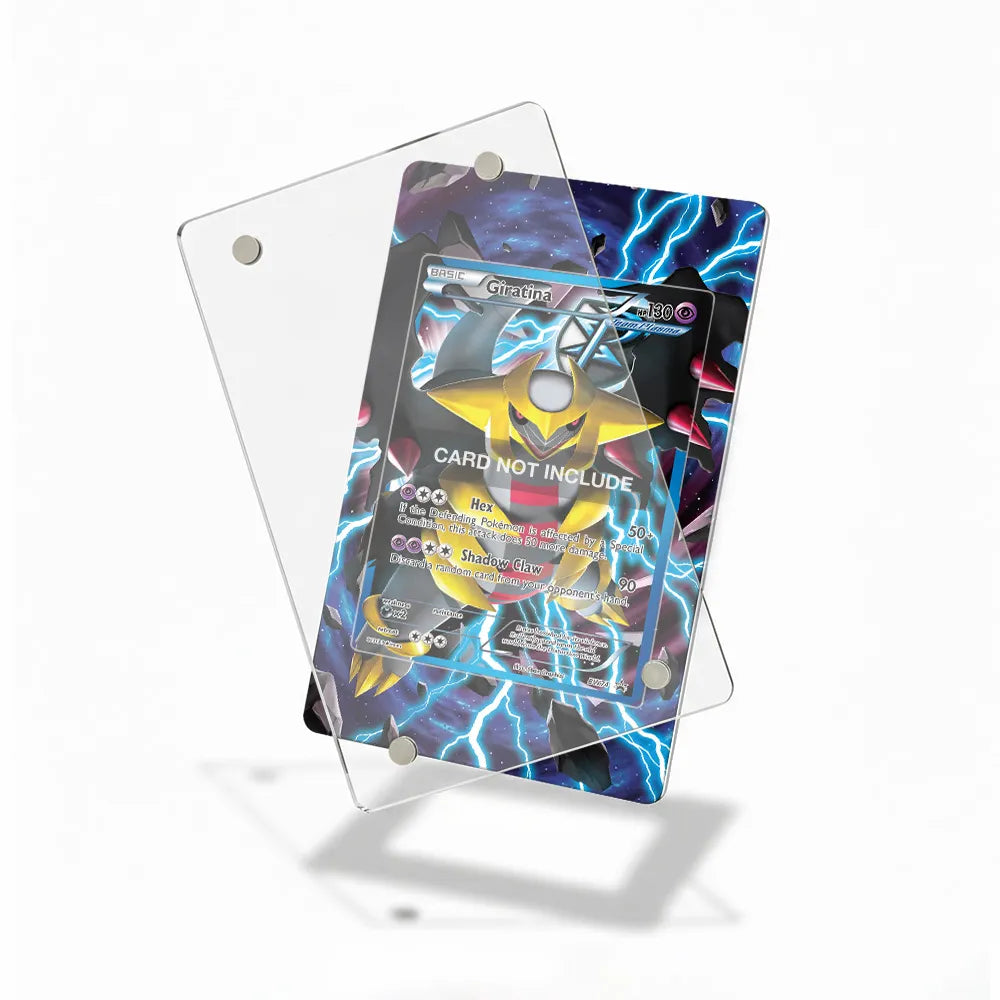 Giratina BW74 Team Plasma Promo Extended Art Display Cases - Magnetic Case - Detail View