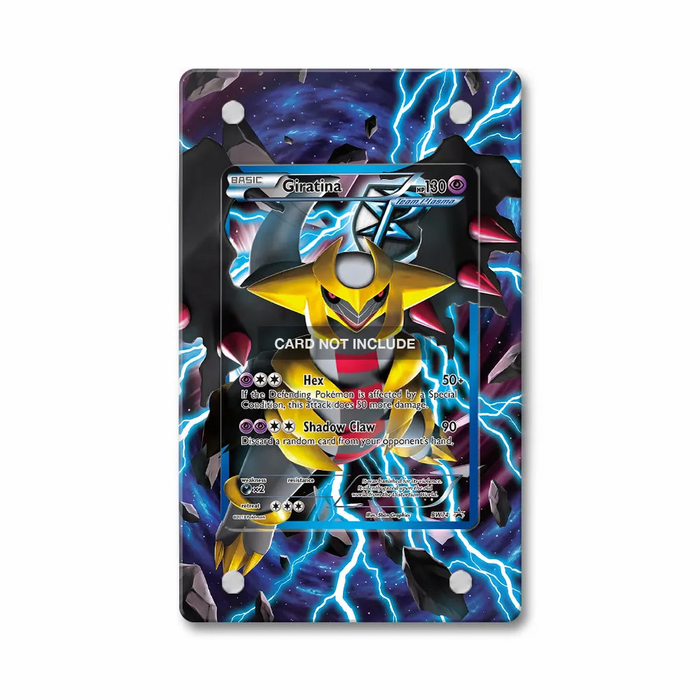 Giratina BW74 Team Plasma Promo Extended Art Display Cases - PSA Slab Case - Front View