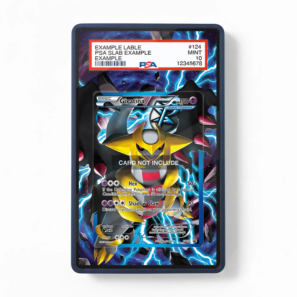 Giratina BW74 Team Plasma Promo Extended Art Display Cases - PSA Slab Case - Front View