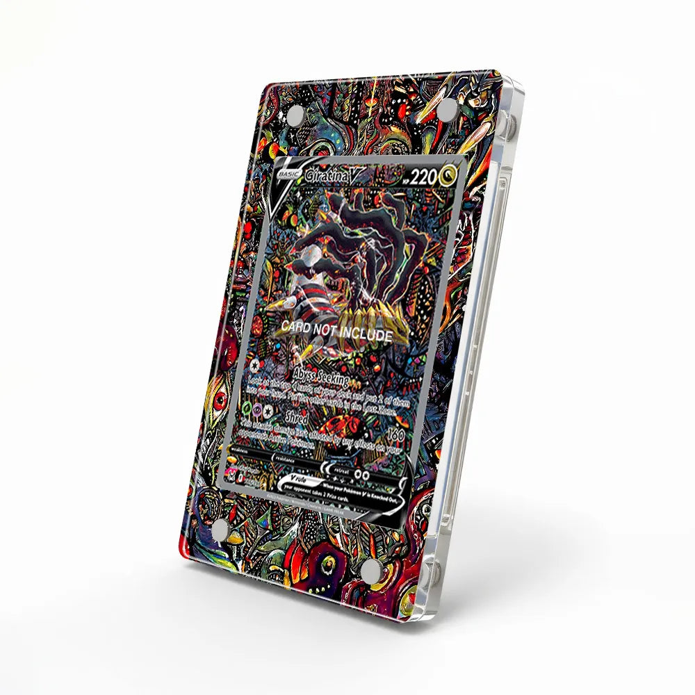 Giratina V 186-196 Lost Origin Extended Art Display Cases - Magnetic Case - Side View