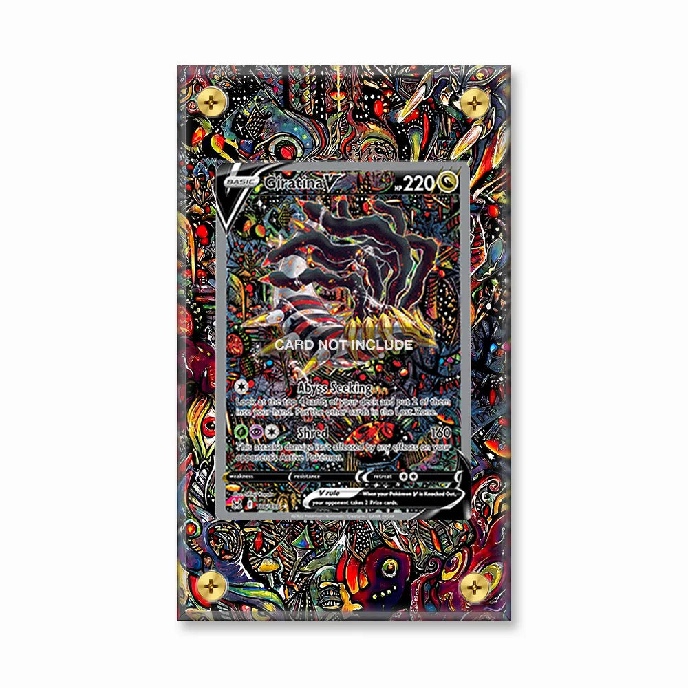 Giratina V 186-196 Lost Origin Extended Art Display Cases - Screws Case - Front View