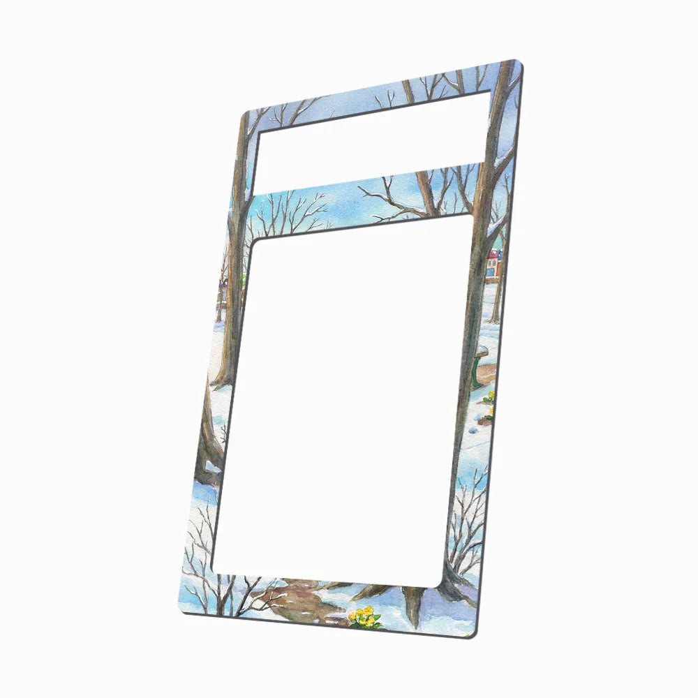 Glaceon V SIR SAR Evolving Skies Alternate Art Extended Art Display Cases - PSA Metal Art Only - Side View