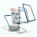 Glaceon V SIR SAR Evolving Skies Alternate Art Extended Art Display Cases - PSA Slab Case - Detail View