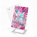 Glaceon V Secret Rare SR Evolving Skies Extended Art Display Cases - Magnetic Case - Detail View