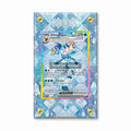 Glaceon ex 150-131 SAR SIR Prismatic Evolutions Extended Art Display Cases - Screws Case - Front View