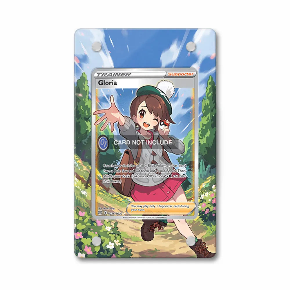 Gloria TG26 Trainer Gallery Brilliant Stars Extended Art Display Cases - PSA Slab Case - Front View