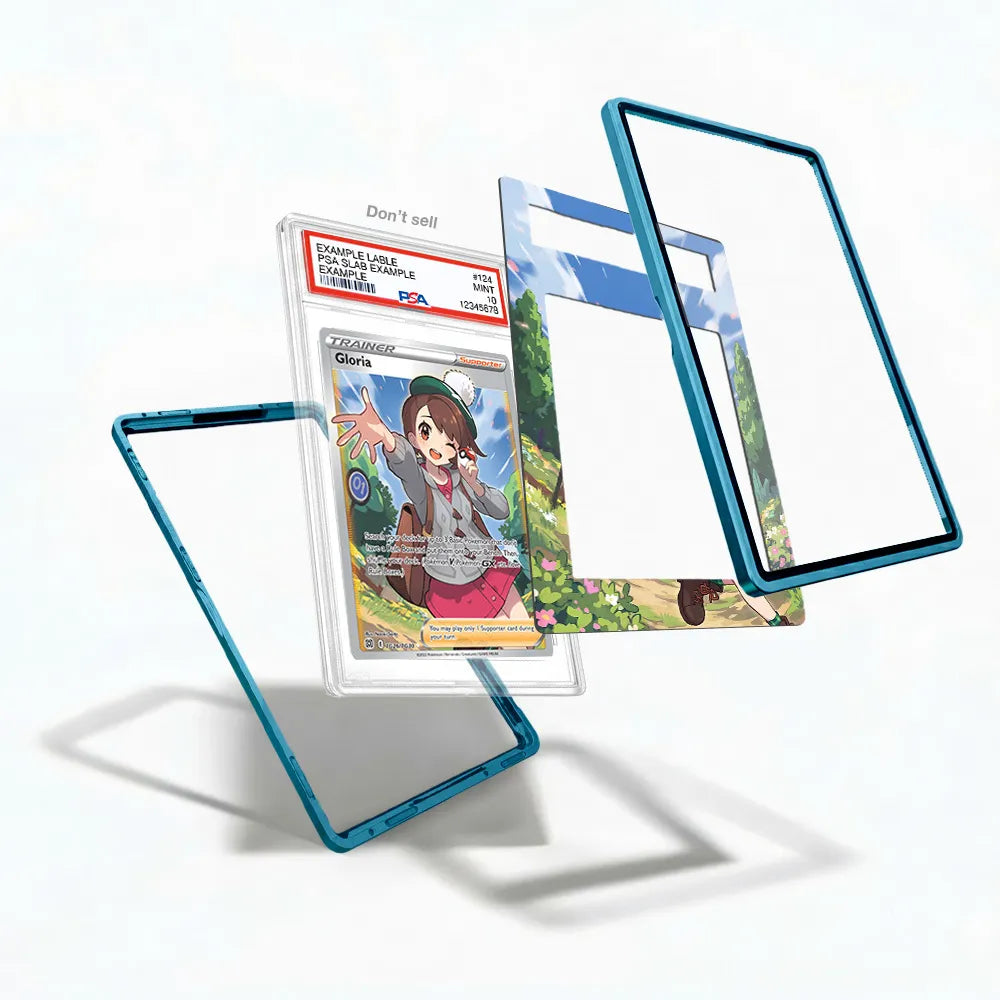 Gloria TG26 Trainer Gallery Brilliant Stars Extended Art Display Cases - PSA Slab Case - Detail View