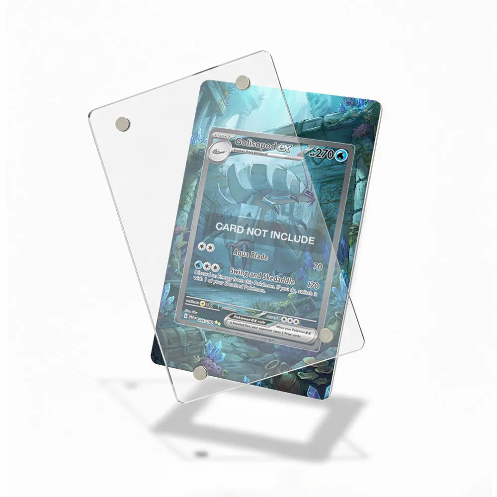 Golisopod ex 246-182 SIR SAR Paradox Rift Extended Art Display Cases - Magnetic Case - Detail View