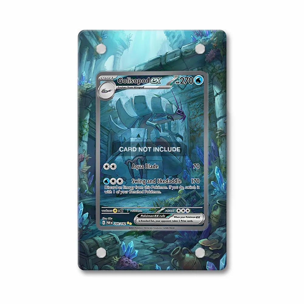Golisopod ex 246-182 SIR SAR Paradox Rift Extended Art Display Cases - PSA Slab Case - Front View
