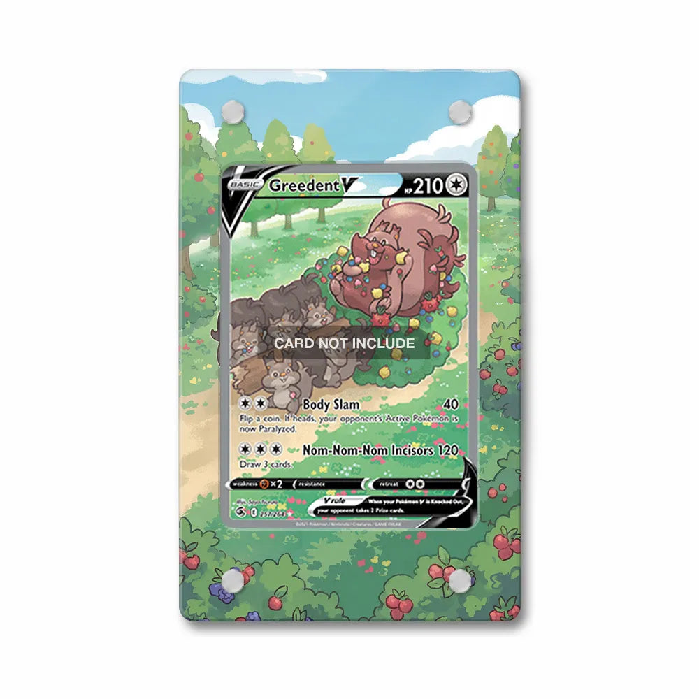 Greedent V 257-264 SIR SAR Fusion Strike Alternate Art Extended Art Display Cases - Magnetic Case - Front View