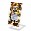 Greninja Star SWSH144 Promo SWSH Black Star Promos Extended Art Display Cases - Screws Case - Side View