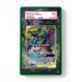 Greninja & Zoroark GX 201-214 Full Art Extended Art Display Cases - PSA Slab Case - Front View