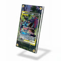 Greninja & Zoroark GX 201-214 Full Art Extended Art Display Cases - Screws Case - Side View