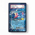 Greninja ex 021-128 SR 30C 30th Anniversary Extended Art Display Cases - PSA Slab Case - Front View