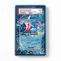 Greninja ex 021-128 SR 30C 30th Anniversary Extended Art Display Cases - PSA Slab Case - Front View