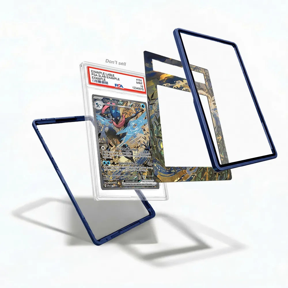 Greninja ex SVP 132 Promo Extended Art Display Cases - PSA Slab Case - Detail View