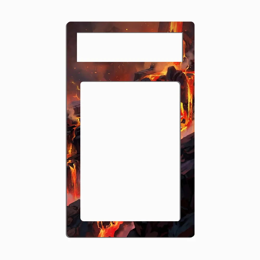 Groudon 084-076 AR M6 Delta Reign Extended Art Display Cases - PSA Metal Art Only - Front View